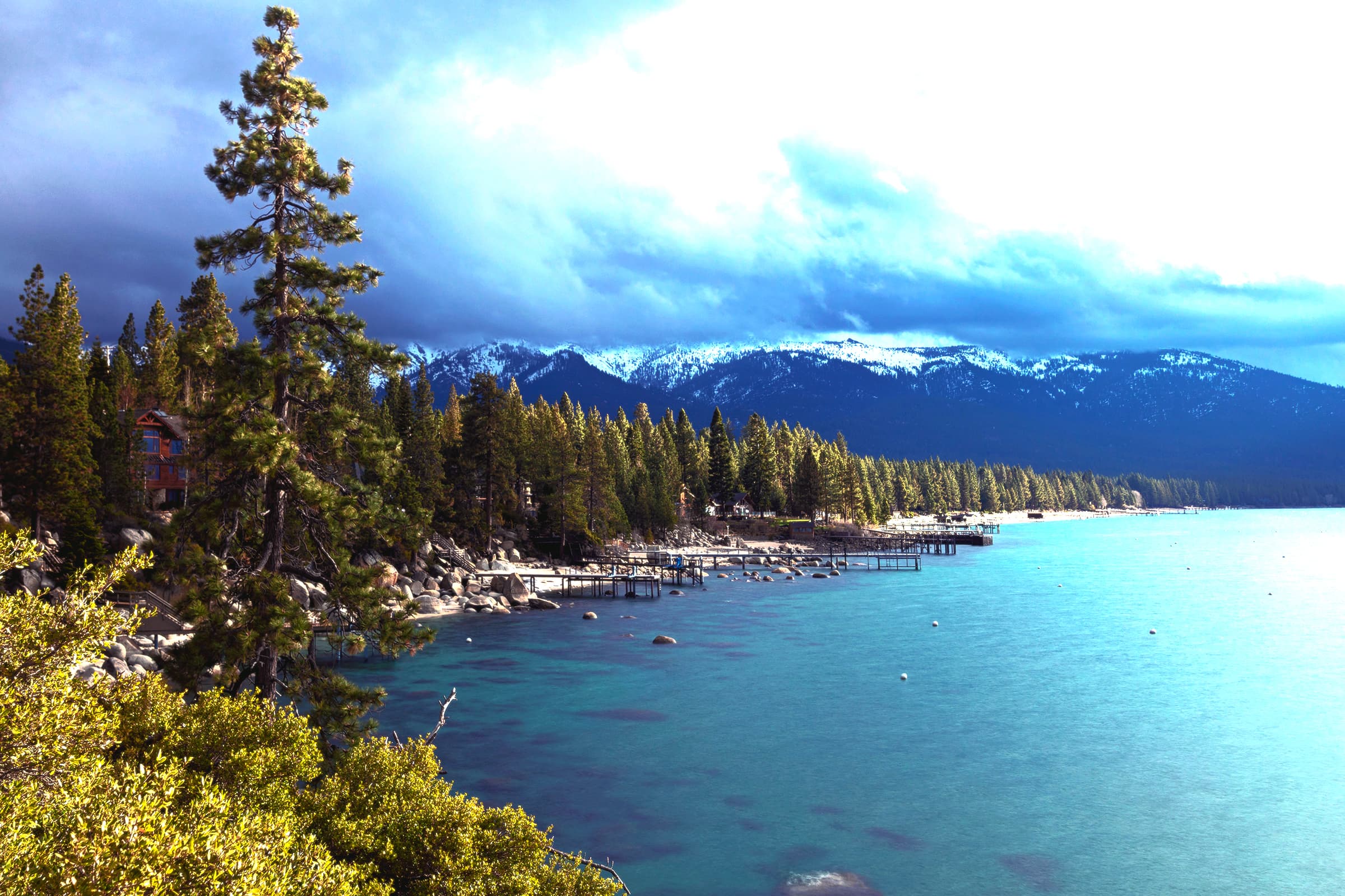 The West Shore of Lake Tahoe offers homes ranging from Waterfront Estates to tiny cabins in the woods